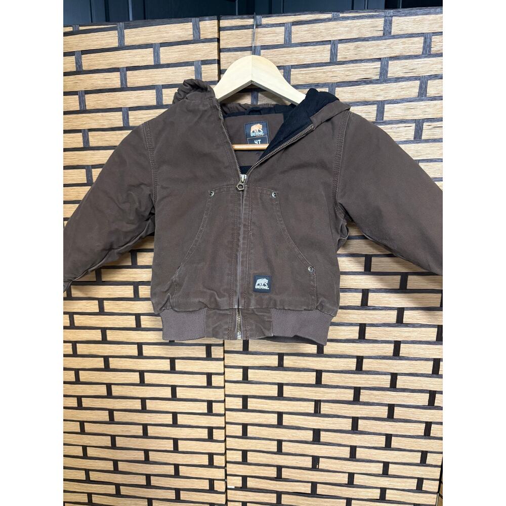 Berne Brown‎ Jacket Size 4T